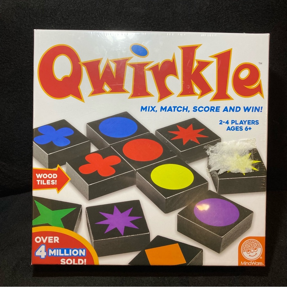 Qwirkle -MIX, MATCH, SCORE & WIN GAME-NEW SEALED